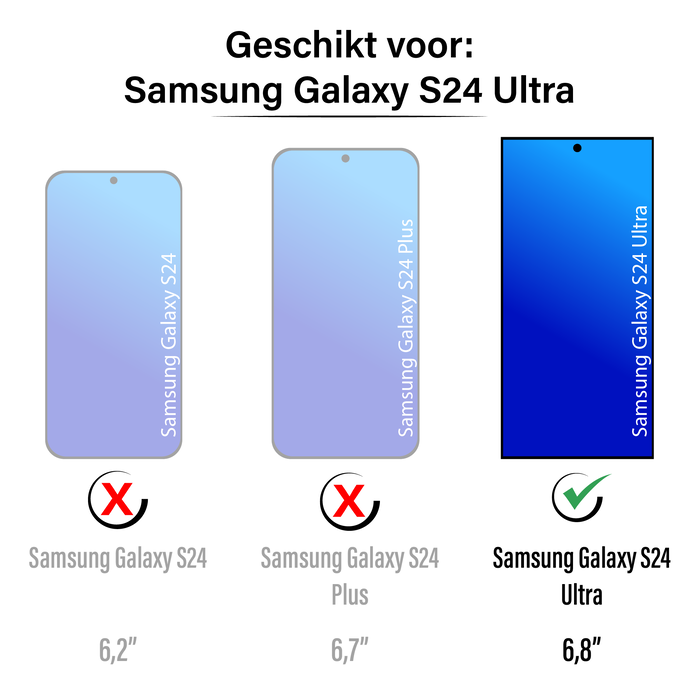 JVS Products Samsung Galaxy S24 Ultra hoesje - Backcover - Hardcase - Pasjeshouder - Portemonnee - Shockproof - TPU - Goud