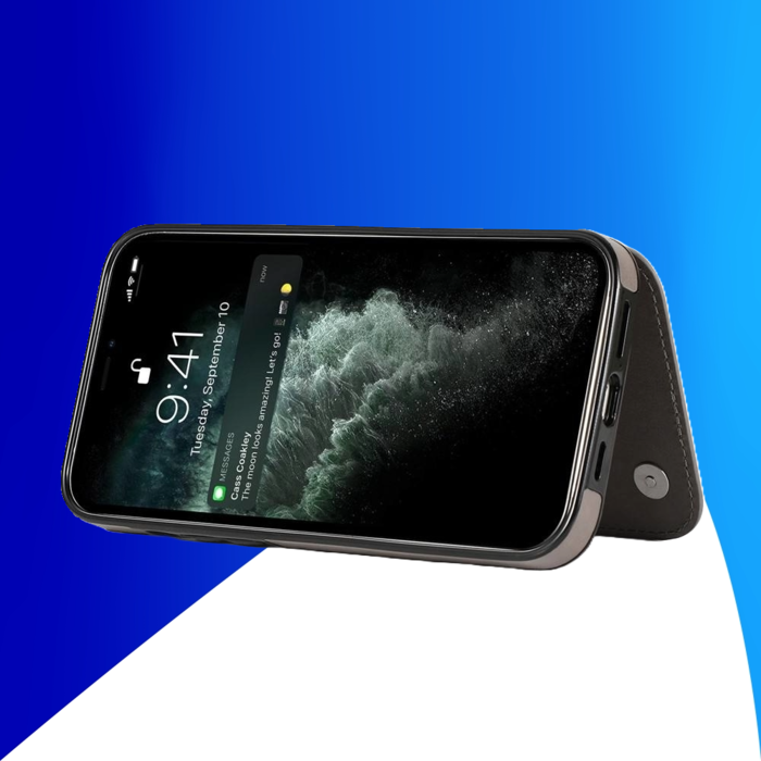 JVS Products Samsung Galaxy S24 Plus hoesje - Backcover - Pasjeshouder - Portemonnee - Bloemenprint - Kunstleer - Grijs