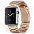 Bandje geschikt voor Apple Watch 38/40MM - Geschikt voor Series 1/2/3/4/5/6/7/8/9/SE - Maat One Size - Horlogebandje - Metaal - Rose goud