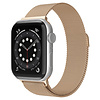 Bandje geschikt voor Apple Watch 42/44MM - Geschikt voor Series 1/2/3/4/5/6/7/8/9/SE/Ultra 1&2 - Maat One Size - Horlogebandje - Milanees - Rose goud