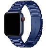 Bandje geschikt voor Apple Watch 38/40MM - Geschikt voor Series 1/2/3/4/5/6/7/8/9/SE - Maat One Size - Horlogebandje - Metaal - Blauw