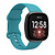 Bandje geschikt voor Fitbit Versa/Sense - Geschikt voor Fitbit Sense 1/2/ Fitbit Versa 3/4 - Maat L - Horlogebandje - Siliconen - Lichtblauw