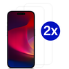 Double Pack - Screenprotector geschikt voor iPhone 11 Pro Max - Tempered Glass - Beschermglas - Glas - 2x Screenprotector - Transparant