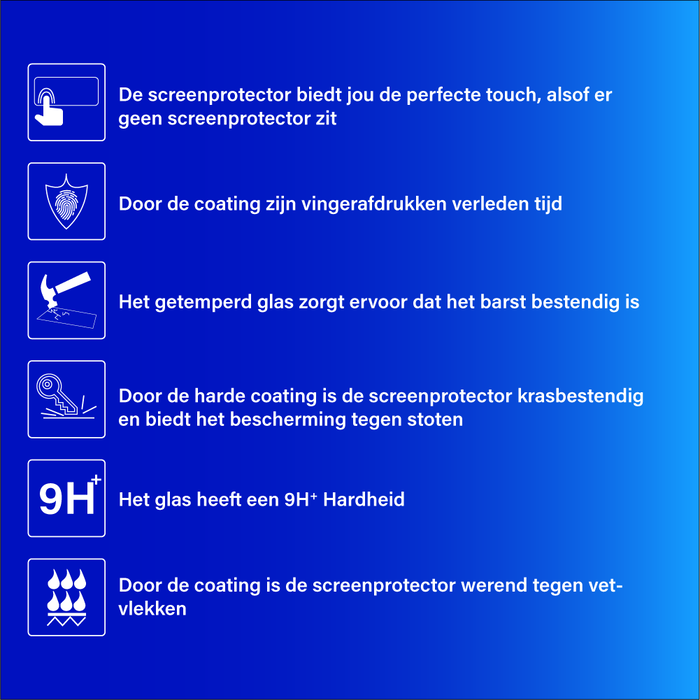 JVS Products Double Pack - Screenprotector geschikt voor iPhone 11 - Tempered Glass - Beschermglas - Glas - 2x Screenprotector - Transparant