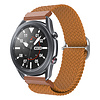 Bandje geschikt voor Samsung Galaxy Watch 40/41/42/44/45/46MM - Geschikt voor Samsung Galaxy Watch 1/2/3/4/5/6/Classic Watch 4/Watch 5 Pro/Watch 6 Classic/Watch Active/Watch Active 2 - Maat One Size - Horlogebandje - Nylon - Bruin