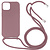 Samsung Galaxy S20 Ultra hoesje - Backcover - Koord - Softcase - Flexibel - TPU - Oudroze