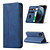 iPhone 15 hoesje -  Bookcase -  Pasjeshouder -  Portemonnee -  Kunstleer -  Blauw