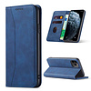 iPhone 14 Plus hoesje - Bookcase - Pasjeshouder - Portemonnee - Kunstleer - Blauw