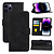 Samsung Galaxy S23 Plus hoesje - Bookcase - Pasjeshouder - Portemonnee - Kunstleer - Zwart