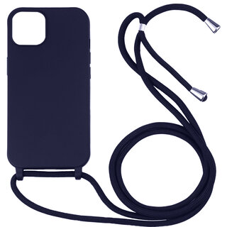JVS Products Samsung Galaxy A55 hoesje - Backcover - Koord - Softcase - Flexibel - TPU - Paars