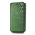 iPhone 16 hoesje - Bookcase - Pasjeshouder - Portemonnee - Diamantpatroon - Kunstleer - Groen