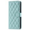 iPhone 16 Plus hoesje - Bookcase - Pasjeshouder - Koord - Kunstleer - Turquoise