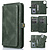 iPhone 16 Pro Max hoesje - Bookcase - Afneembaar 2 in 1 - Backcover - Pasjeshouder - Portemonnee - Kunstleer - Groen