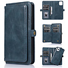 Samsung Galaxy S25 Ultra hoesje - Bookcase - Afneembaar 2 in 1 - Backcover - Pasjeshouder - Portemonnee - Kunstleer - Blauw