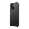 Samsung Galaxy S25 hoesje - Backcover - Hardcase - Pasjeshouder - Portemonnee - Shockproof - TPU - Zwart