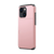 iPhone 16e hoesje - Backcover - Hardcase - Pasjeshouder - Portemonnee - Shockproof - TPU - Rose Goud