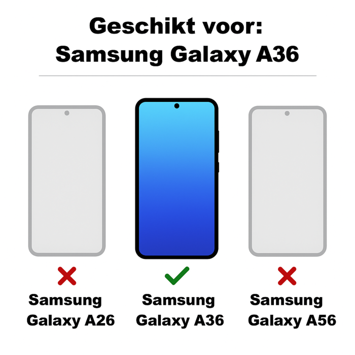 JVS Products Samsung Galaxy A36 hoesje - Bookcase - Koord - Pasjeshouder - Portemonnee - Camerabescherming - Bloemenpatroon - Kunstleer - Blauw