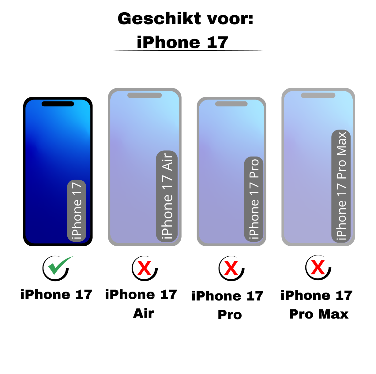 JVS Products iPhone 17 hoesje -  Full body -  2 delig -  Shockproof -  Siliconen -  TPU -  Roze