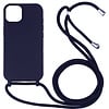 iPhone 17 Pro hoesje - Backcover - Koord - Softcase - Flexibel - TPU - Paars