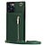 Samsung Galaxy S26 hoesje - Backcover - Pasjeshouder - Portemonnee - Koord - Kunstleer - Groen