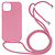 Samsung Galaxy S26 Ultra hoesje - Backcover - Koord - Softcase - Flexibel - TPU - Roze