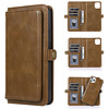 Samsung Galaxy S26 Plus hoesje - Bookcase - Afneembaar 2 in 1 - Backcover - Pasjeshouder - Portemonnee - Kunstleer - Bruin