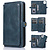 Samsung Galaxy S26 Plus hoesje - Bookcase - Afneembaar 2 in 1 - Backcover - Pasjeshouder - Portemonnee - Kunstleer - Blauw