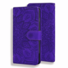 iPhone 18 Pro hoesje - Bookcase - Pasjeshouder - Portemonnee - Mandalapatroon - Kunstleer - Paars