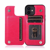 iPhone 18 Pro Max hoesje - Backcover - Pasjeshouder - Portemonnee - Kunstleer - Roze