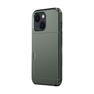 JVS Products iPhone 18 Pro hoesje - Backcover - Hardcase - Pasjeshouder - Portemonnee - Shockproof - TPU - Groen