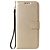 iPhone 18 Pro hoesje - Bookcase - Pasjeshouder - Portemonnee - Camerabescherming - Kunstleer - Goud