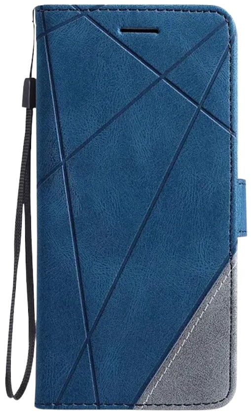 JVS Products iPhone 18 Pro Max hoesje - Bookcase - Pasjeshouder - Portemonnee - Patroon - Kunstleer - Blauw