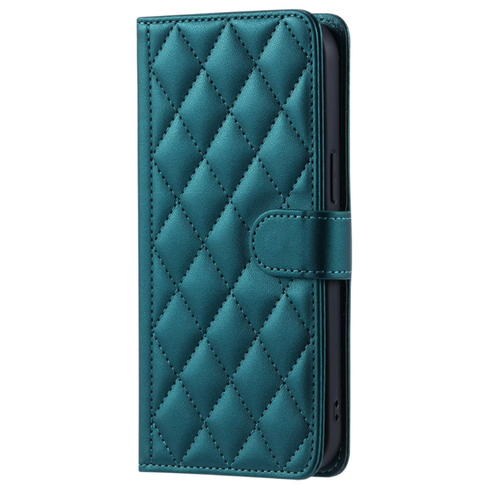 JVS Products iPhone 18 Pro hoesje - Bookcase - Pasjeshouder - Koord - Kunstleer - Groen