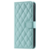 iPhone 18 Pro hoesje - Bookcase - Pasjeshouder - Koord - Kunstleer - Turquoise