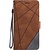 iPhone 18 Pro Max hoesje - Bookcase - Pasjeshouder - Portemonnee - Patroon - Kunstleer - Bruin