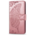iPhone 18 Pro hoesje - Bookcase - Pasjeshouder - Portemonnee - Vlinderpatroon - Kunstleer - Rose Goud