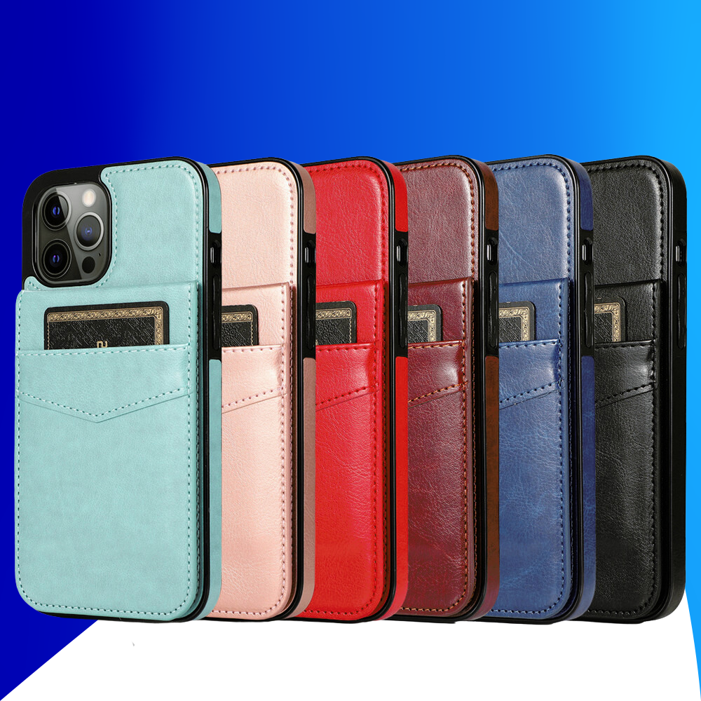 JVS Products iPhone 18 Pro hoesje - Backcover - Pasjeshouder - Portemonnee - Kunstleer - Zwart