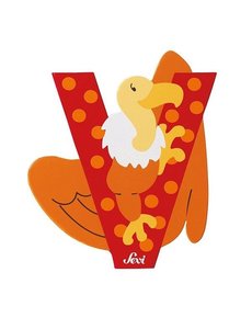 Sevi Dierenletter V gier (oud)