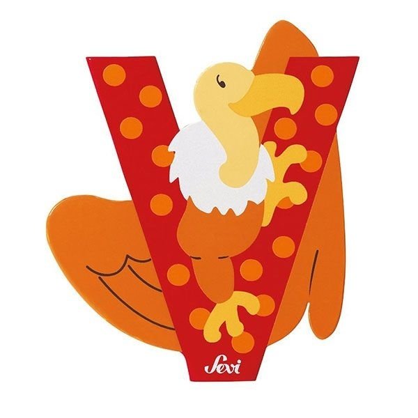 Sevi Dierenletter V gier  (oud)