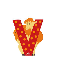Sevi Dierenletter V (Lama) oud