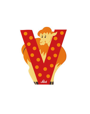 Sevi Dierenletter V (Lama) oud