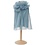 ByASTRUP Tule cape voor de pop blauw 45cm