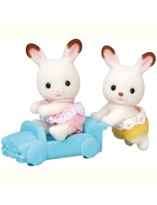 Sylvanian Families Tweeling Chocoladekonijn