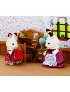Sylvanian Families Set Zus Chocoladekonijn (bureau)