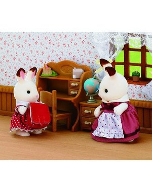 Sylvanian Families Set Zus Chocoladekonijn (bureau)