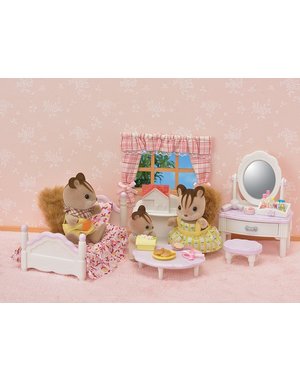 Sylvanian Families Slaapkamer en Kaptafelset