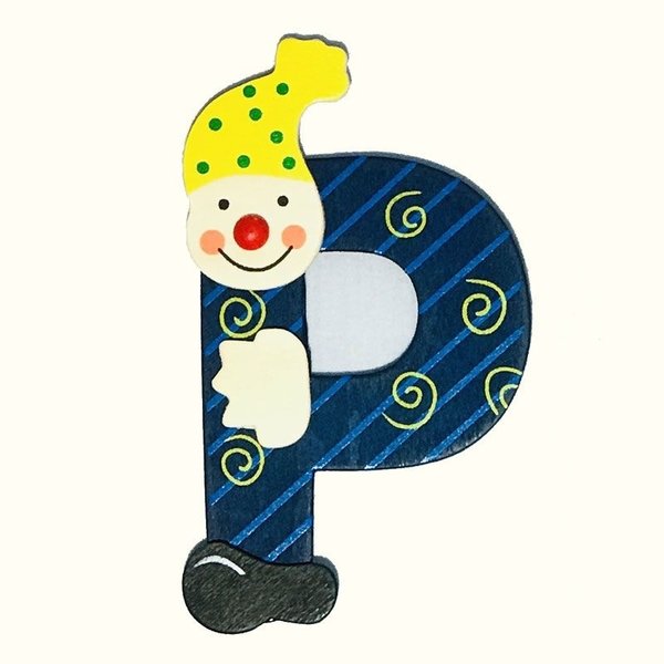 Mamamemo Mamamemo Clown letter P (6 ST)