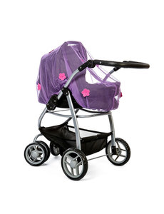 Minimommy Insectennet voor Poppenwagen paars