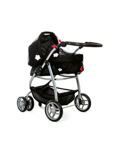 Minimommy Insectennet voor Poppenwagen zwart