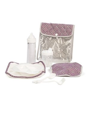 Minimommy Voedingsset voor de pop paars